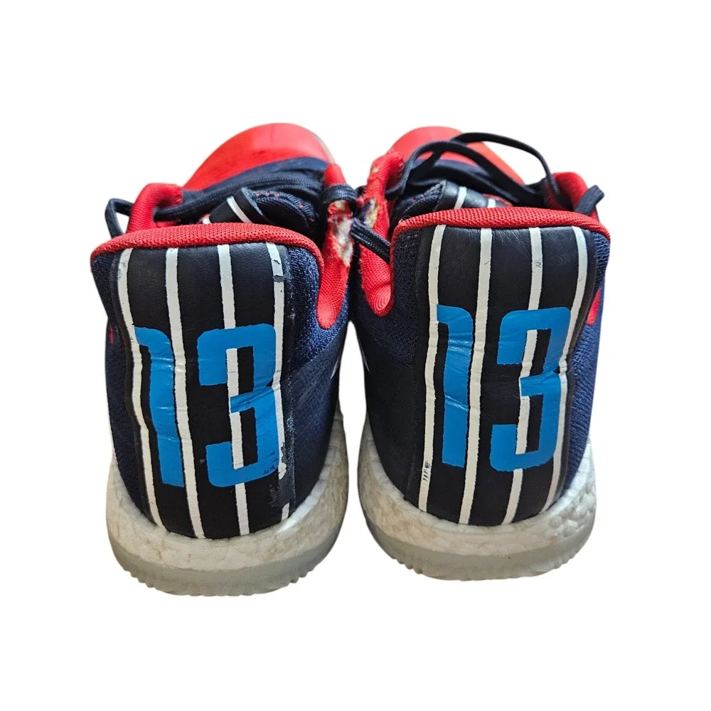 Adidas Harden Vol.‎ 3 Legend Ink Power Red Navy Mens 12 Rockets 90s Jersey